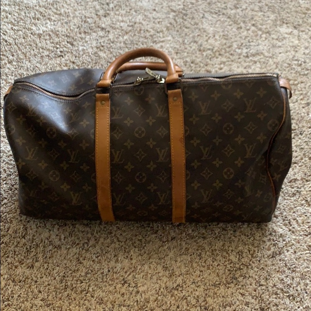 Louis Vuitton Boston keepall 50 Travel Bag